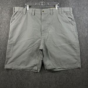Carhartt Shorts Men’s 48 Gray Loose Original Fit Canvas Work 10” B147 FAT